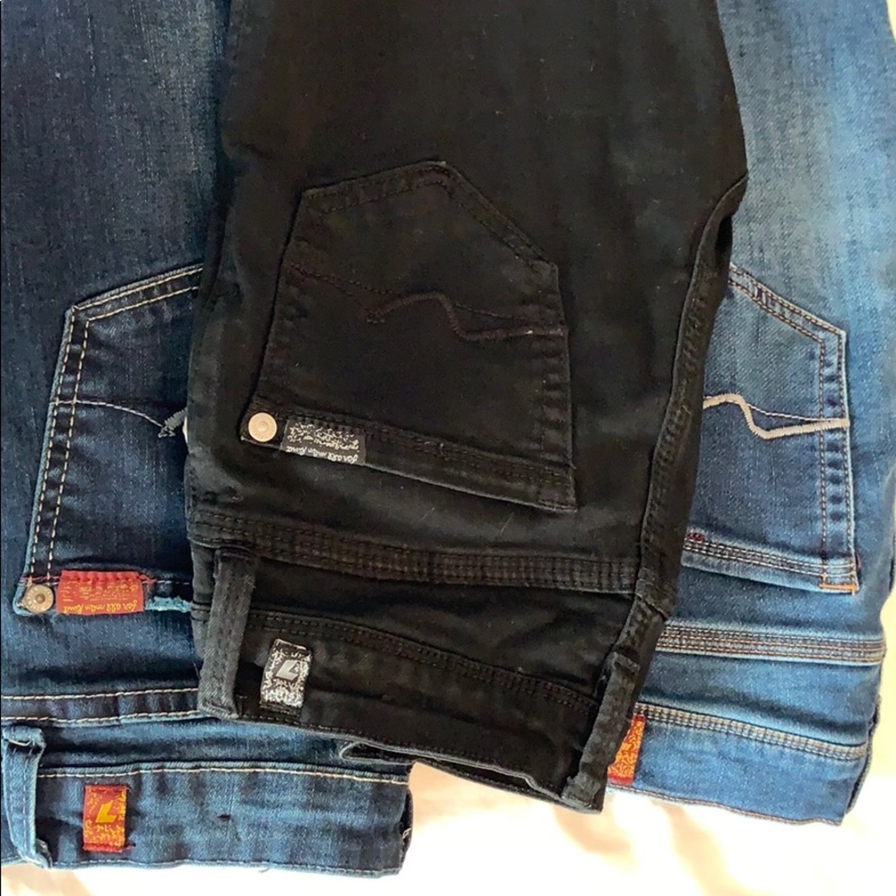 7 For all mankind boys slimmy jeans sz 8